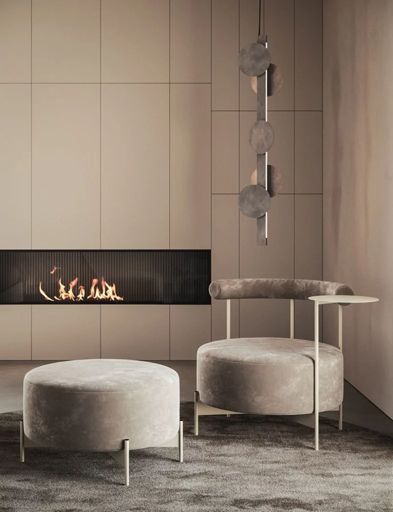 Halo Armchair Set by Ronda Design