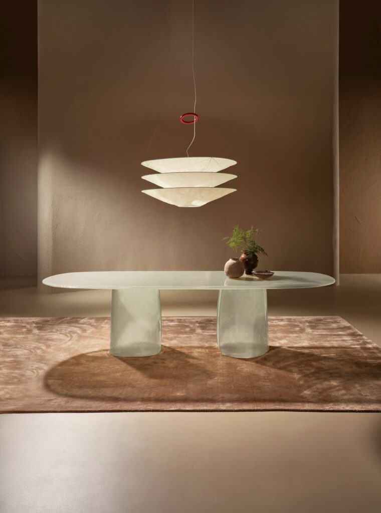 Contemporary Italian sofa in a minimalist living space